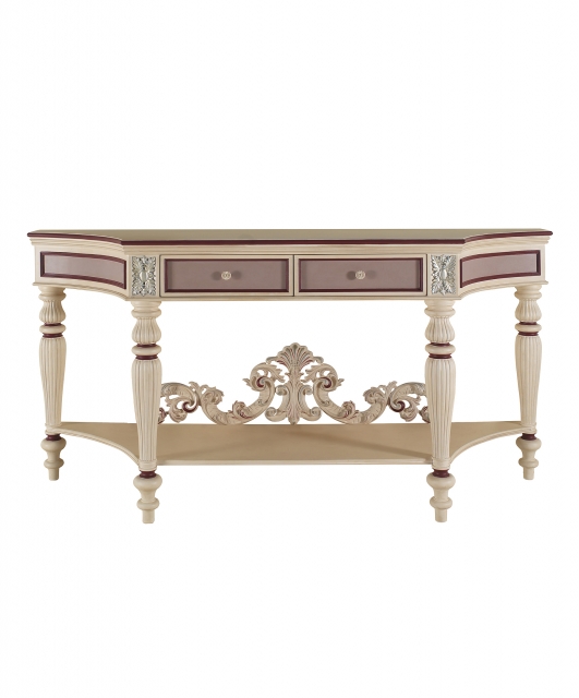 T1045 Tifernoit Консоль с точеными ножками и фризом Ingresso  - Вид №3