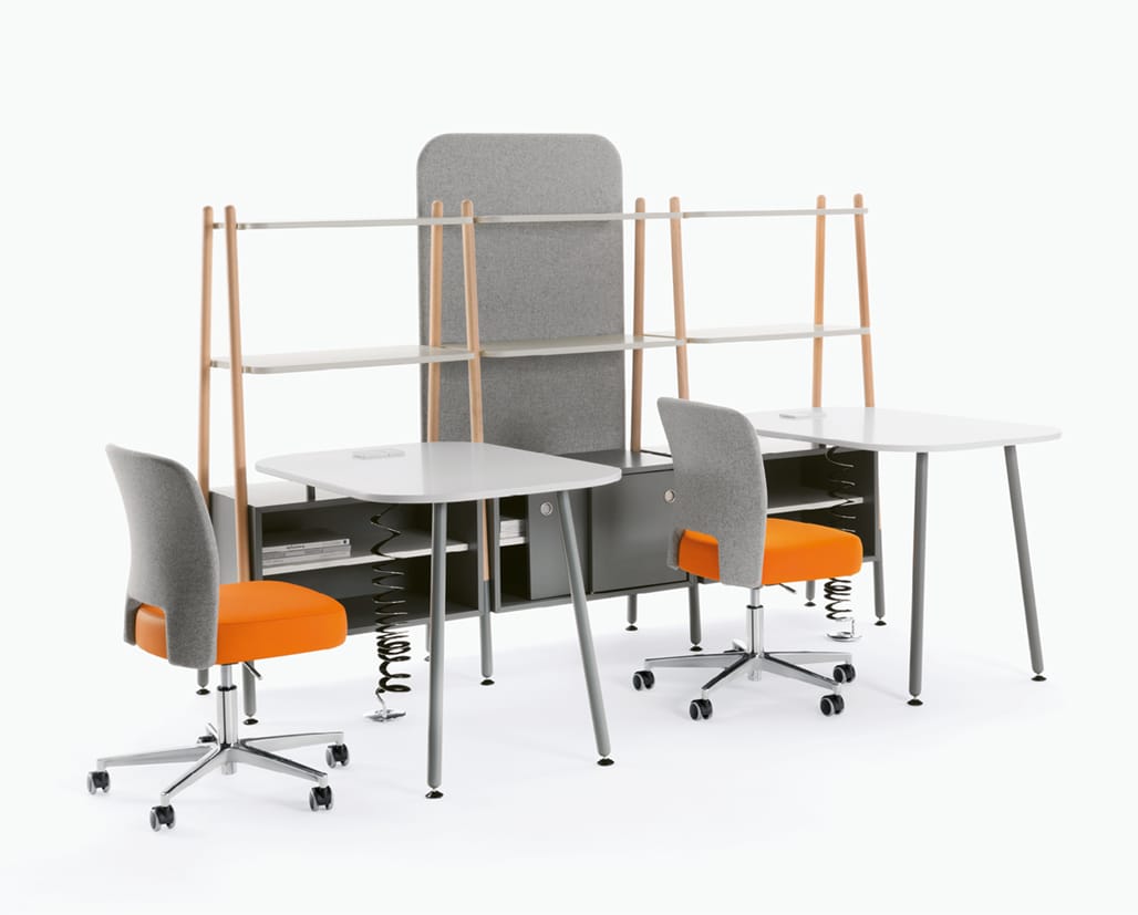 Офисное кресло из ткани с 5 спицами Sesta блог ARCH-00040021 - Вид №1