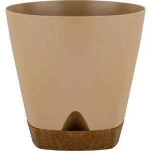 Горшок для цветов INGREEN Wood 1.35 л - коричневый 89416377