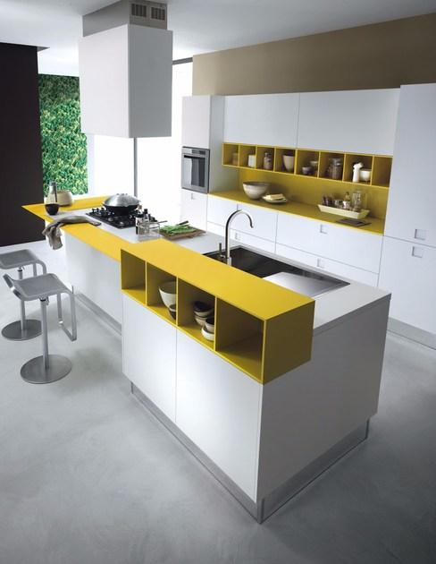 Composit Кухня в современном стиле из дерева с ручками Quadra sun-id-1417535 - Вид №4