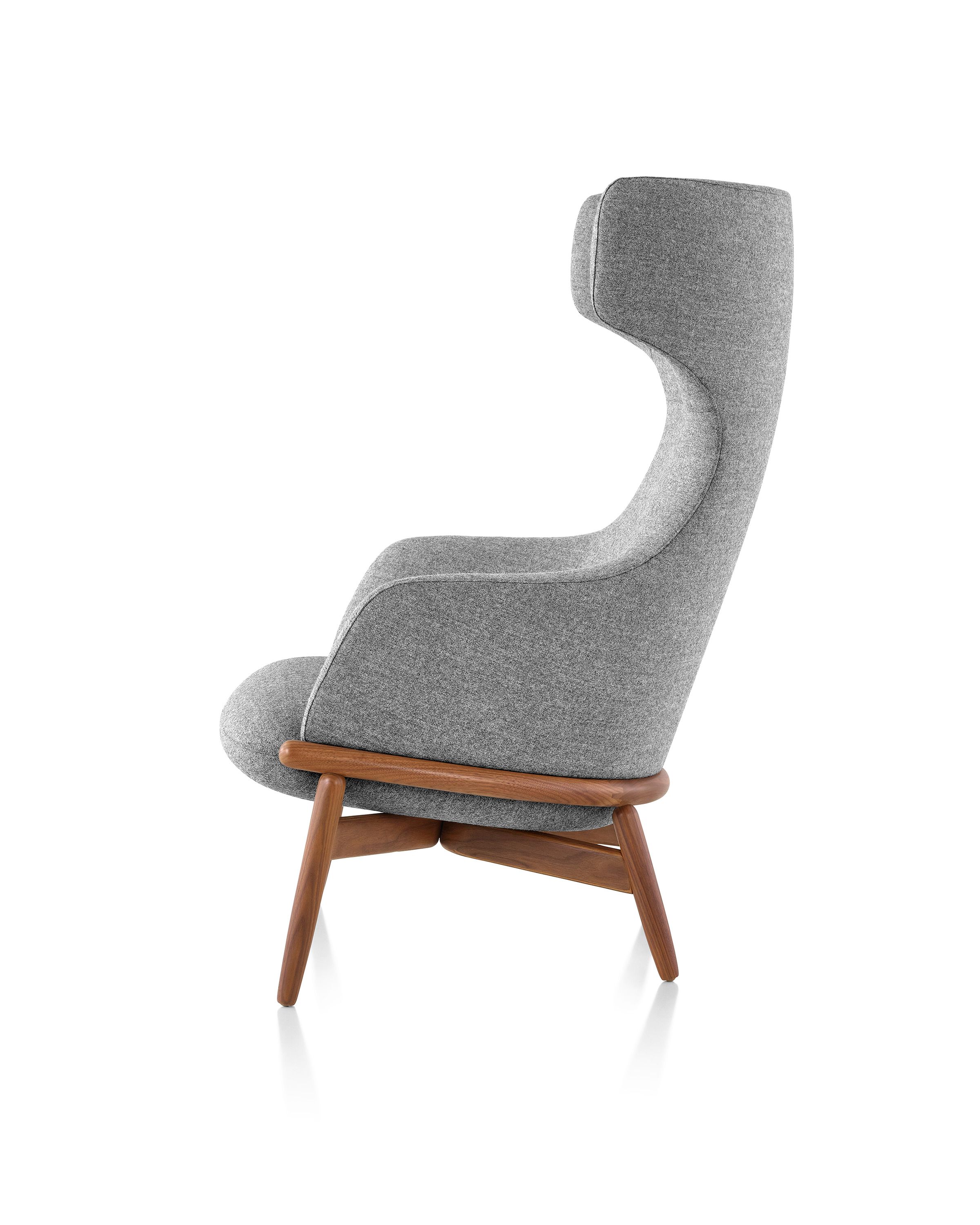 Кресло bergère из ткани с высокой спинкой Herman Miller Reframe ARCH-00115309 - Вид №7