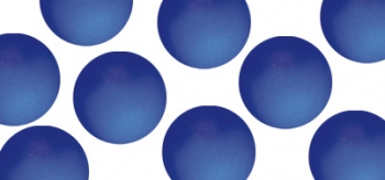 1509210 Половинки бусин акриловые, матовые, 5 мм диам., упаковка 60 шт., цвет темный синий Rayher 