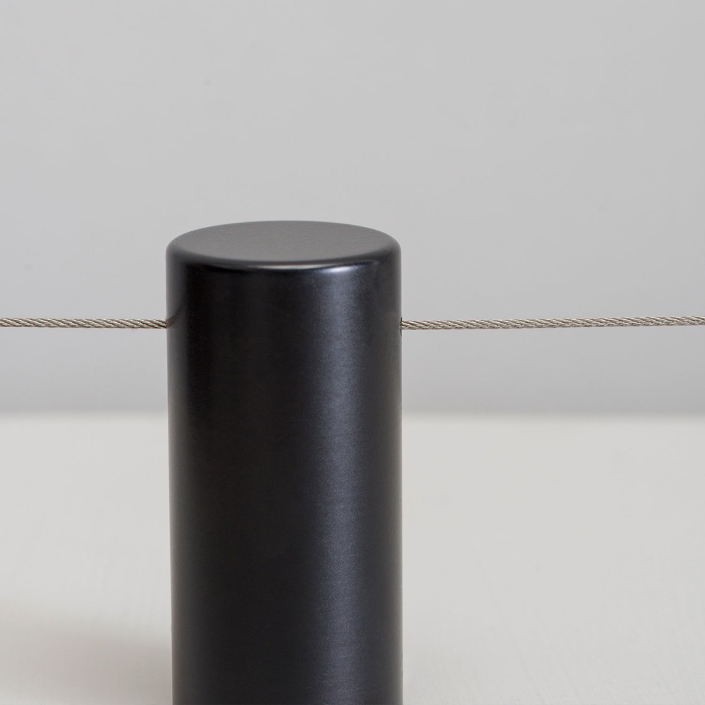 EVDT101EVER Life Design Держатель для полотенец настенный - Dot  Непрозрачный черный  - Вид №2