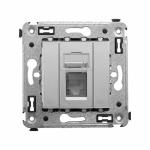 91701061 Розетка компьютерная встраиваемая Dkc Avanti 4404463 RJ-45 Cat 5e цвет серый STLM-1101447