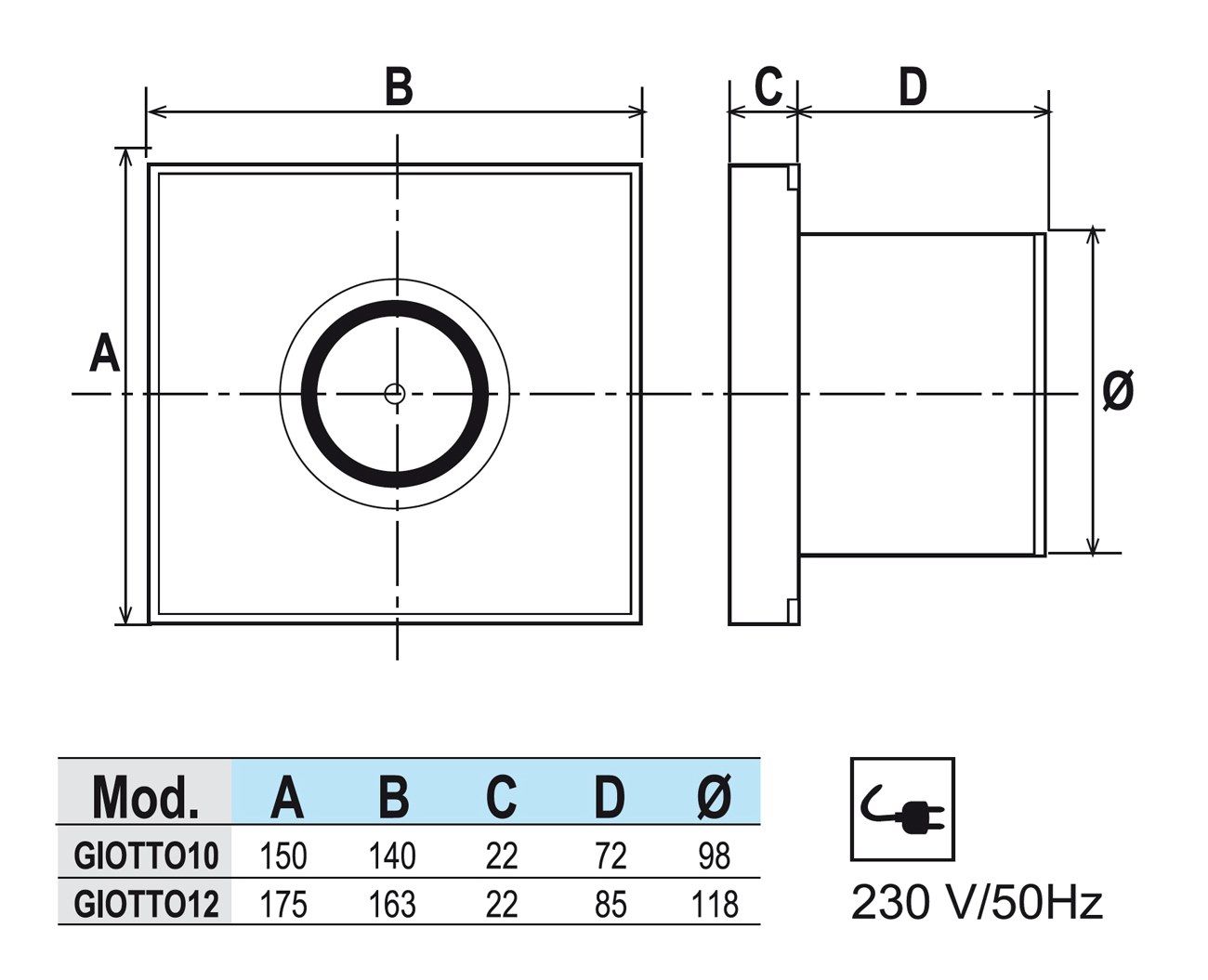 Настенный спиральный аспиратор First Corporation вентиляция ARCH-00027107 - Вид №4