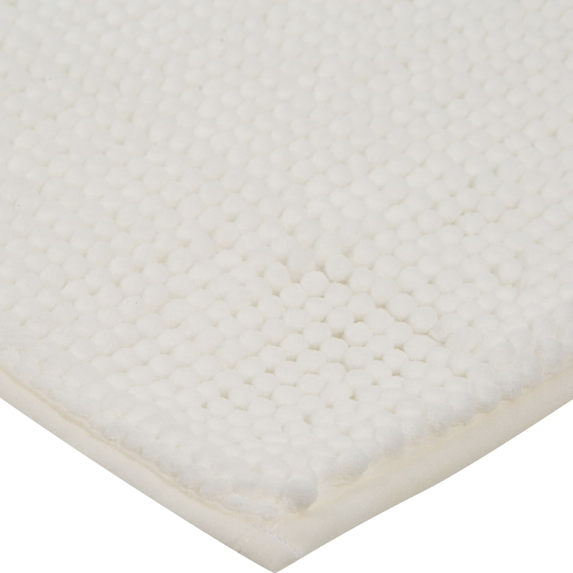 82490635 Коврик для туалета 45x45 см цвет белый Merci Santreyd - Вид №1