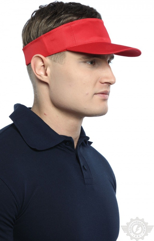 58335 Козырек красный  Головные уборы  размер Спецодежда  - Вид №2