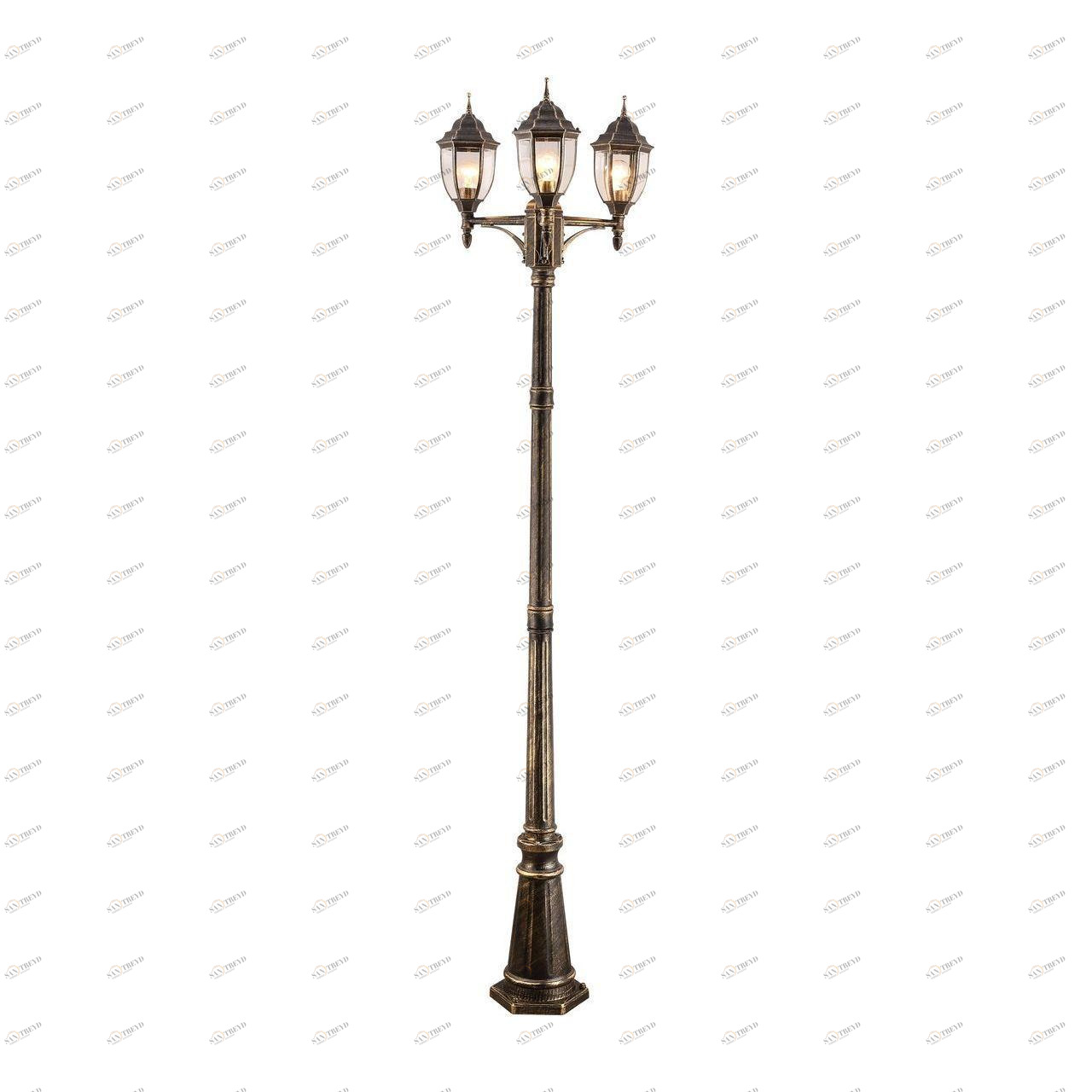 Садово-парковый светильник Arte Lamp Pegasus A3151PA-3BN ARTE LAMP ФОНАРЬ 268990 Черный 