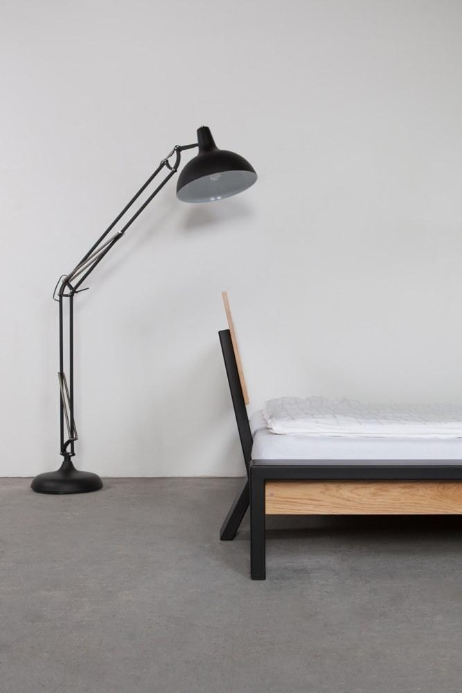 Wissmann raumobjekte Кровать из стали и дерева  326  - Вид №3