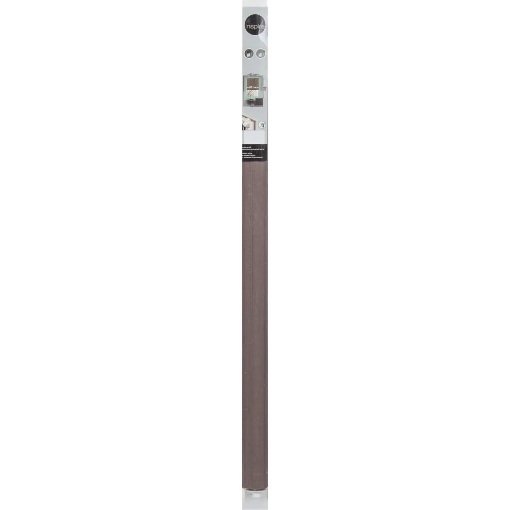 Штора рулонная Inspire, Шантунг 80x160 см коричневая 82024573 STLM-2037105 - Вид №4