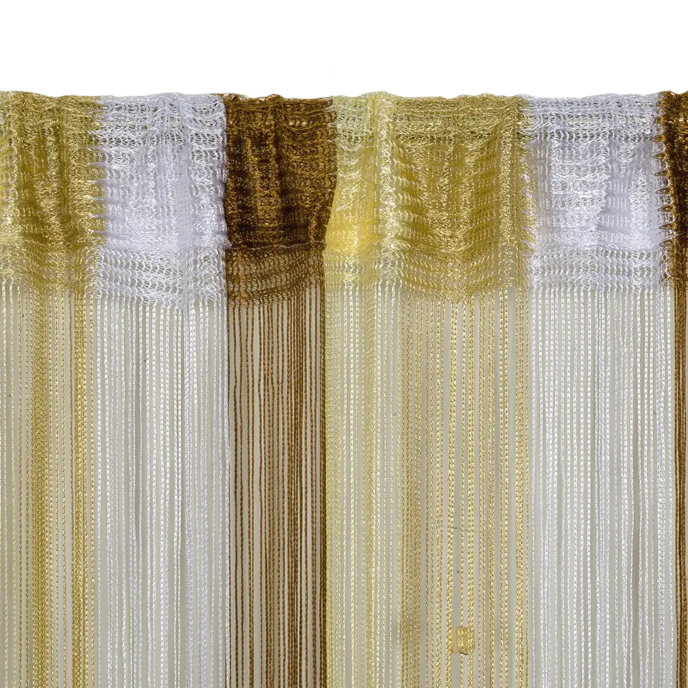 Кисея, 300x280 см, цвет шоколад/золото/экрю/белый INSPIRE STLM-2206785 - Вид №4