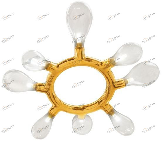 Scarlet Splendour Светодиодный керамический подвесной светильник Luce naga sun-id-1431437