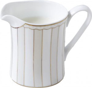 10613885 Noritake Молочник Noritake "Карнавал" 300мл (бежевая полоска), п/к Фарфор