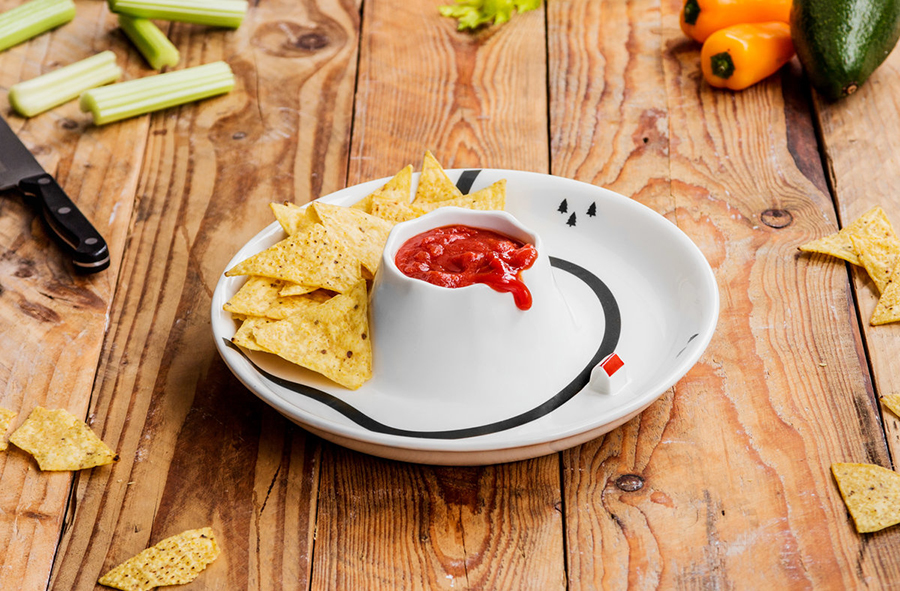 SK BOWLVOLCANO1 Миска для снеков volcano Suck UK  - Вид №8