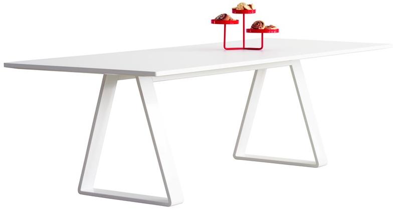 ASPLUND Лакированный прямоугольный обеденный стол из мдф Bermuda sun-id-1473266 - Вид №1