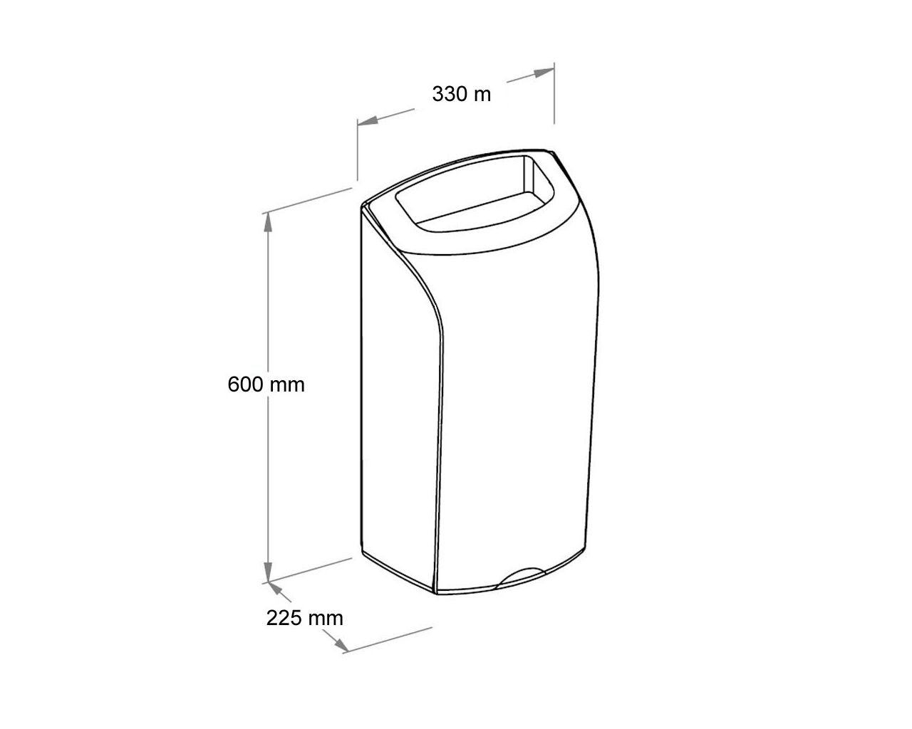 KUR151 Подвесная открытая корзина 40 л UNIQUE RED SPARK LINE Merida  - Вид №1