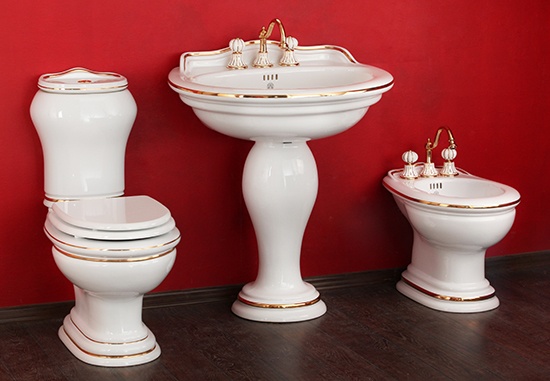 ML.MLD-25.701.D1/ML.MLD-25.748.D1/ML.OLV-29.012/ML.OLV-29.015/ML.OLV-29.014.DO Напольный унитаз моноблок Migliore Milady - Вид №1