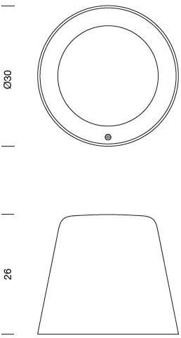 URBIDERMIS Настенный алюминиевый светодиодный уличный светильник Tumbler sun-id-1484311 - Вид №4