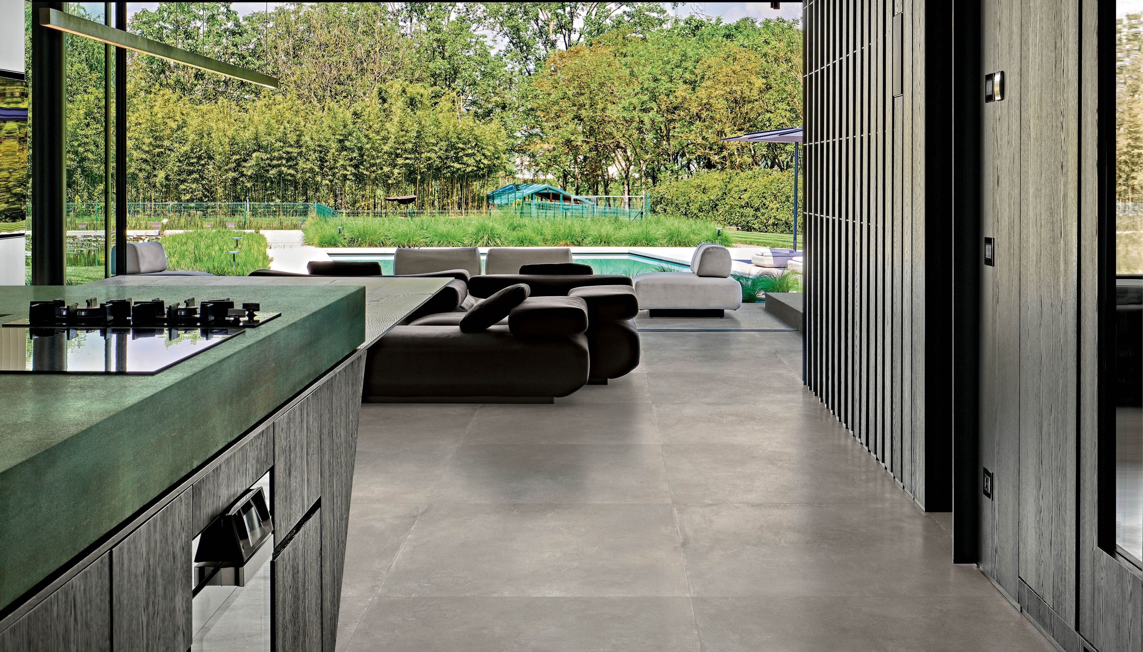 Пол / покрытие для внутреннего и наружного применения с эффектом бетона и металла Florim Ceramiche FORMATECH ARCH-00079800 - Вид №14