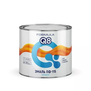 91729595 Эмаль Formula Q8 ПФ-115 глянцевая красно-коричневая 1.9 кг STLM-0856911
