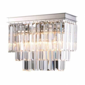 Настенный светильник прозрачный каскад Newport Nickel 31102/A NEWPORT 31100 00-3890830 Прозрачный;хром