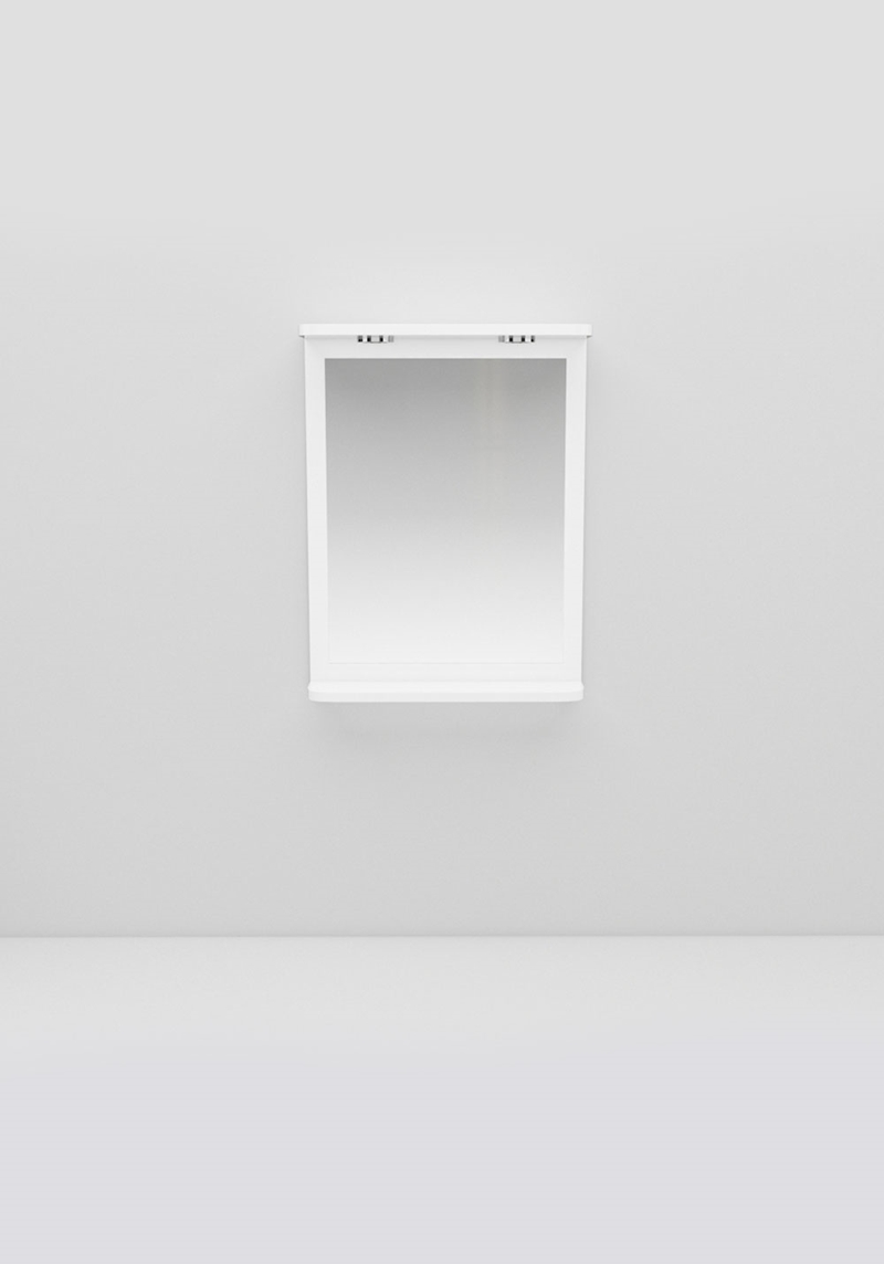 1285 Зеркало Fix 550 Белый Матовый Noro  Белый 