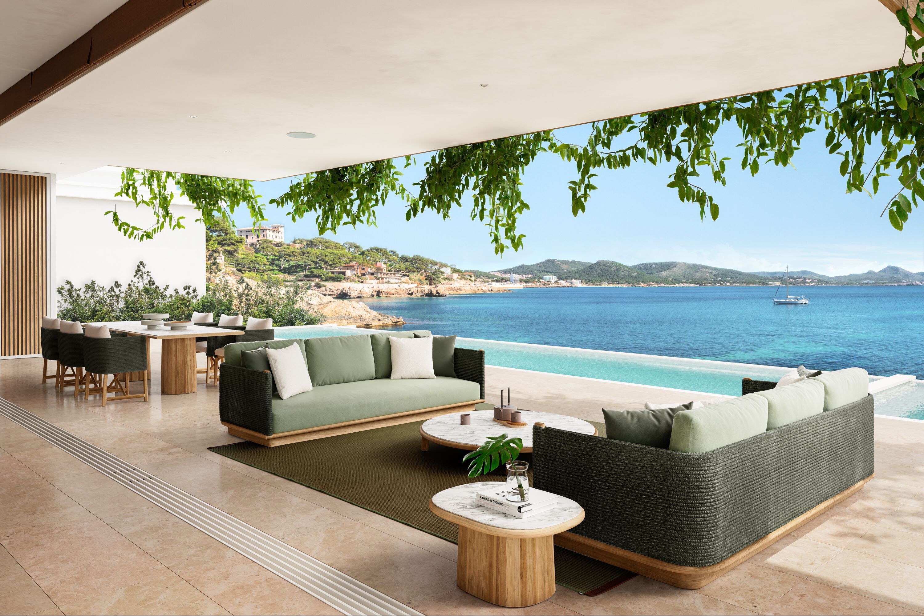 3-местный садовый диван Kettal Джиро ARCH-00052762 - Вид №4