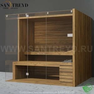 Effegibi SKY CORNER 105 BI55410027 Био-сауна. Мощность: 12 кВт макс. Размеры: длина 230 см, ширина 200 см. Отделка: осина термообработанная.