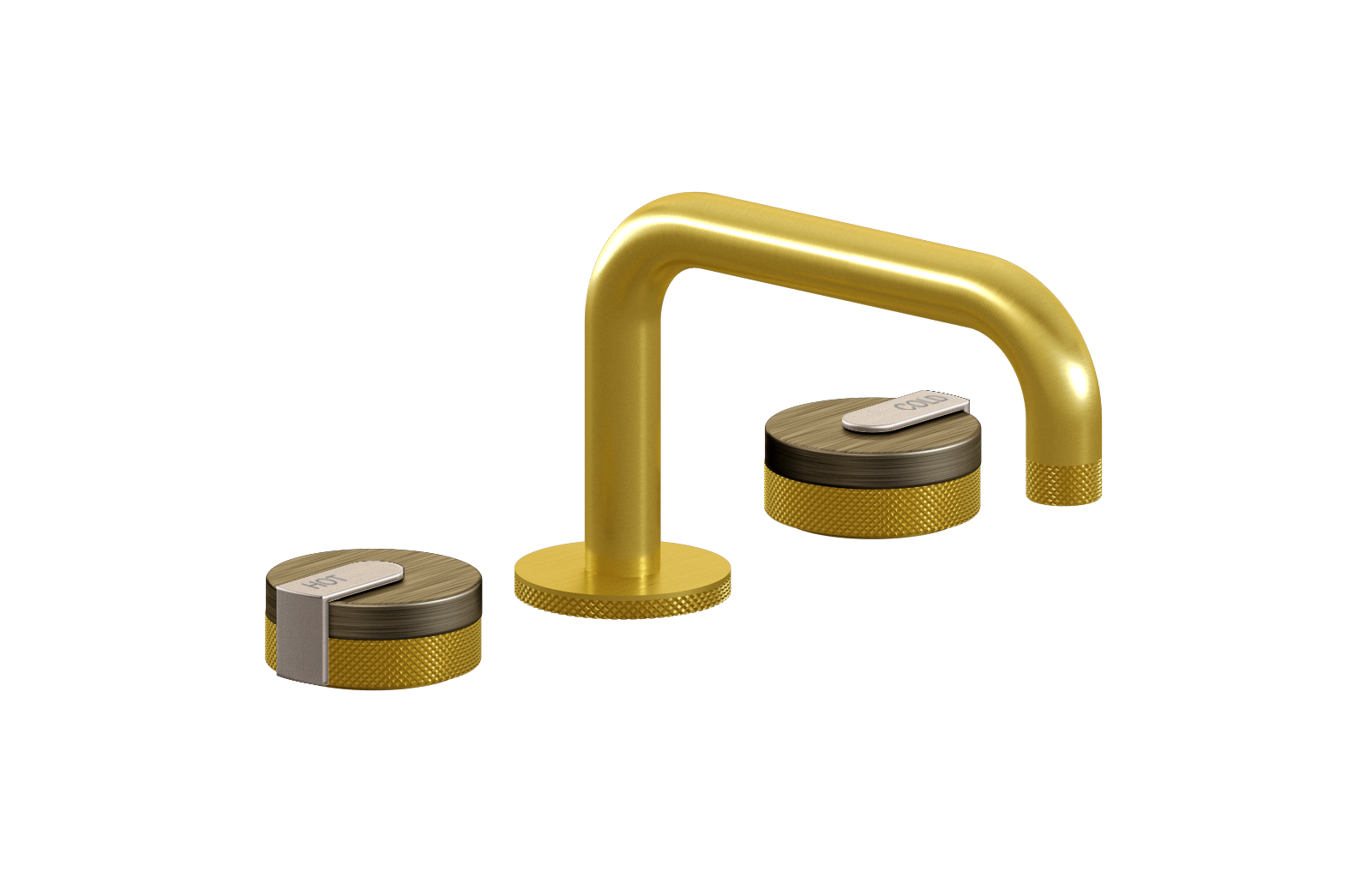 E-11510-R1VBB-L1SN-BB Смеситель для умывальника на 3 отвертия GRAFF MOD+