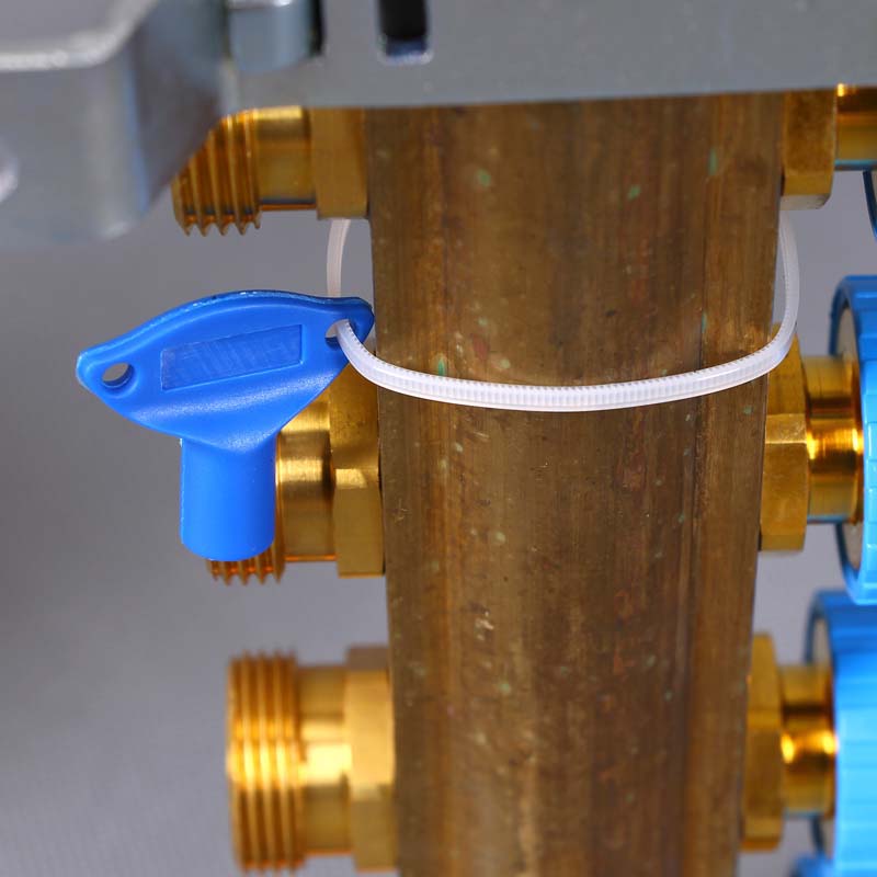 Коллекторная группа HKV с регулировочными и термостатическими вентилями WATTS Ind 1"x3/4"ЕК 4 выхода 10004176 - Вид №4