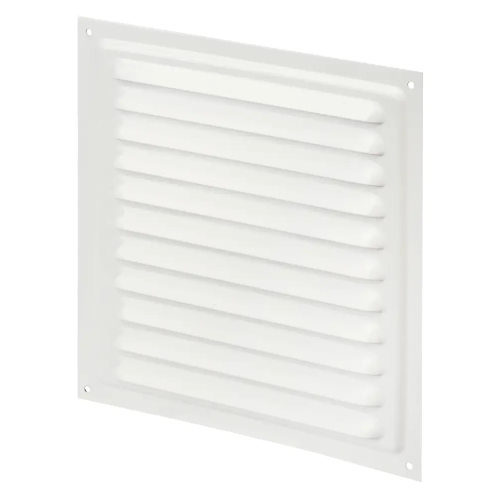 Решётка вентиляционная с сеткой Вентс МВМ 200 200х200 мм металл цвет белый STLM-2202962