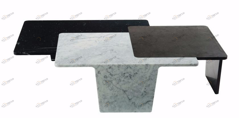 Roche Bobois Журнальный столик из мрамора sun-id-1423557