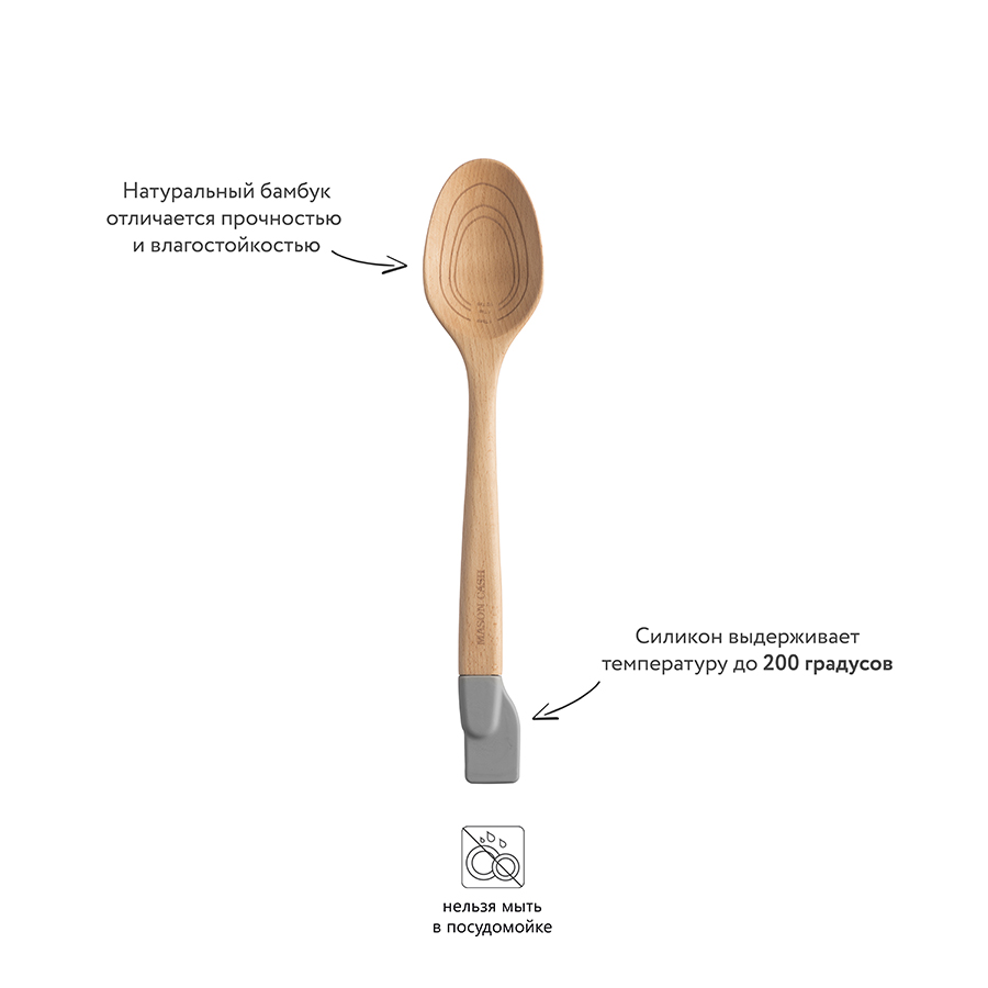 2008.200 Ложка мерная с силиконовым скребком innovative kitchen Mason Cash  - Вид №10
