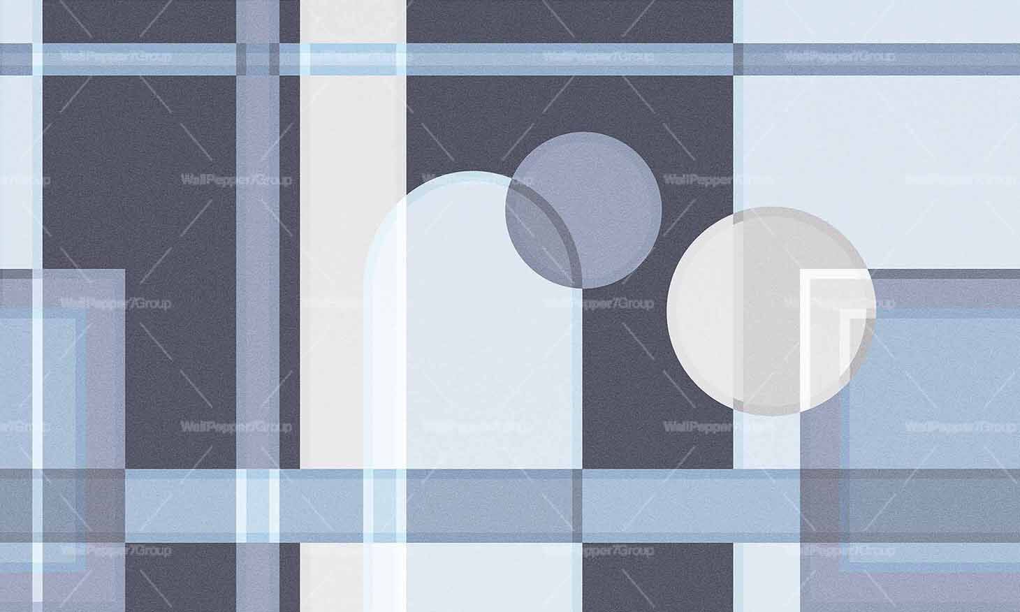 Геометрические тематические обои, экологически чистые WallPepper коллекция 2022 ARCH-00116313 - Вид №2