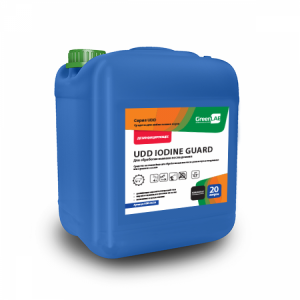 UDD-05/20 GreenLAB UDD IODINE GUARD, 20 л. Для обработки вымени после доения