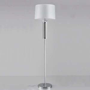 Торшер высокий 178х40 см черный никель Newport 4401/FL без абажура NEWPORT  00-3889467 Серебро;черный