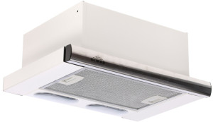 1024840 Вытяжка телескопическая ELIKOR Интегра 45П-400-В2Л белый/серебристый