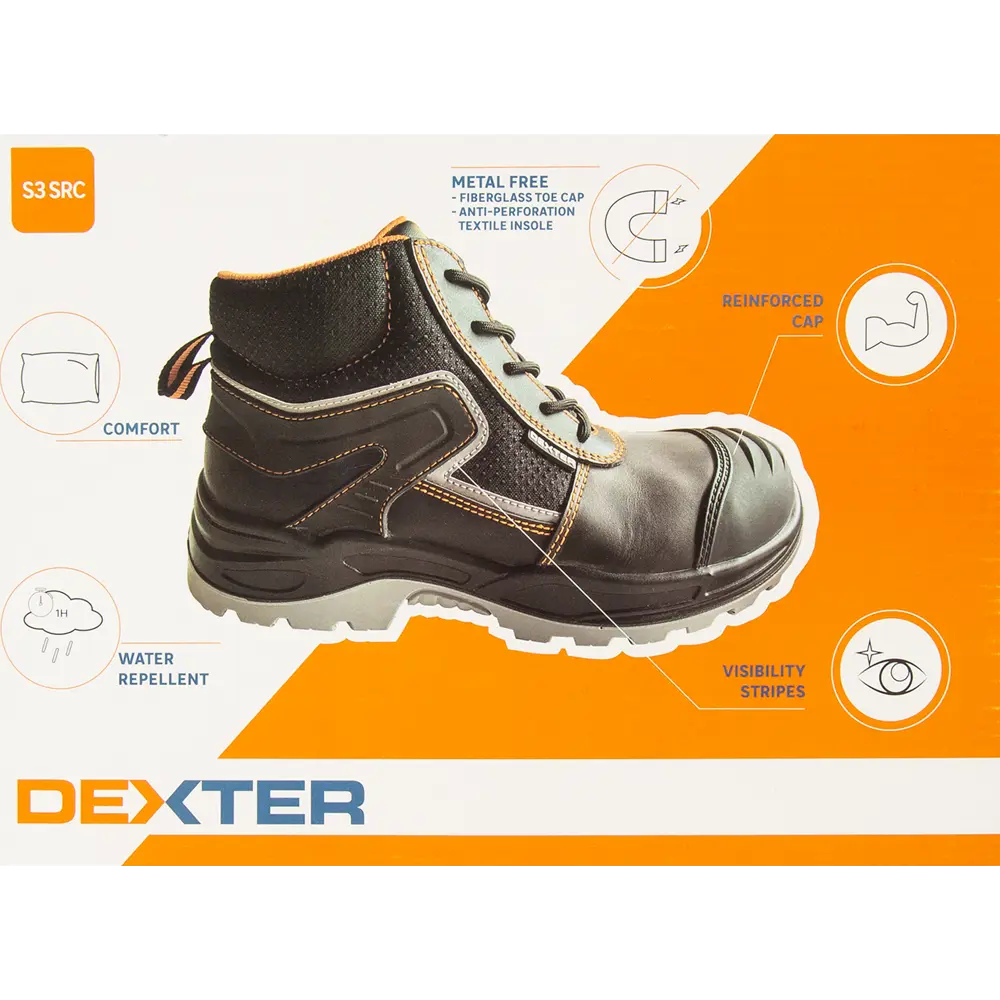 Ботинки рабочие Dexter S3 SRC - защита и комфорт для профессионалов 82625658 STLM-0032243 - Вид №7