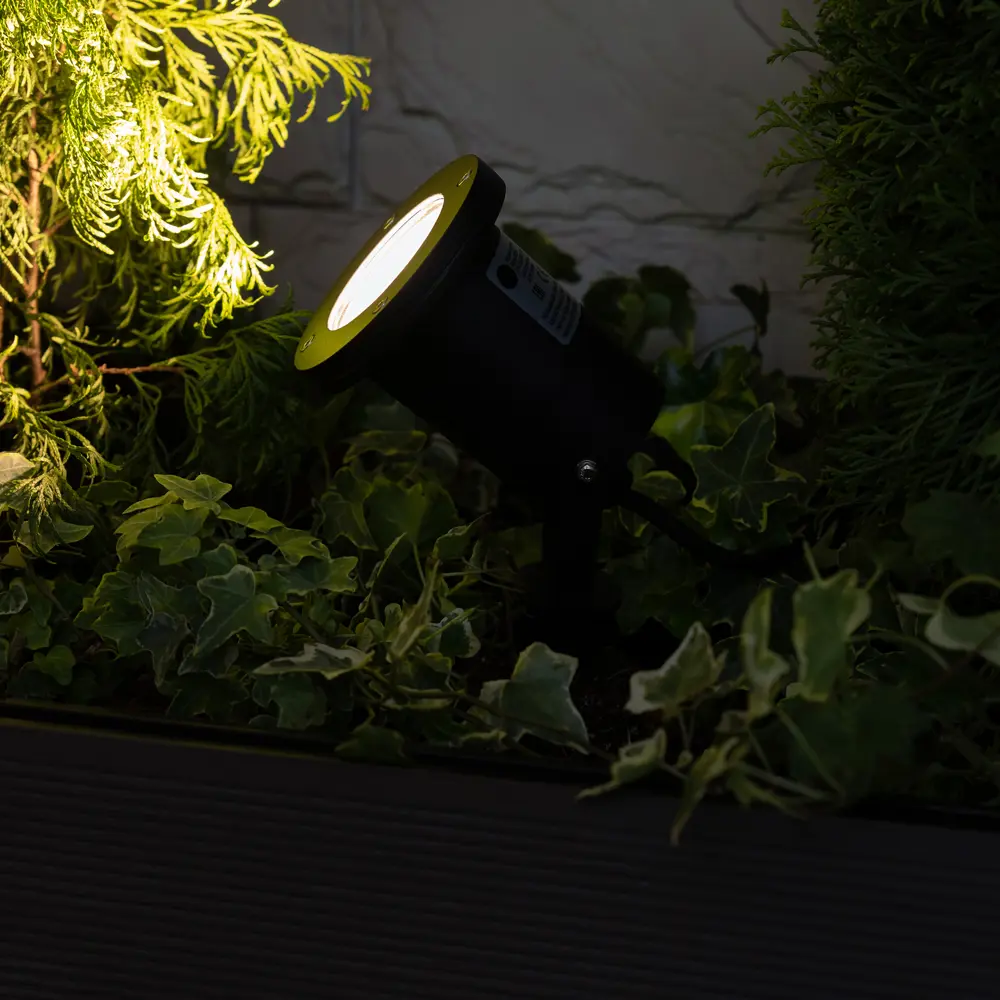 Светильник уличный спот KREAFORTA Sartang GU10 IP65 цвет черный STLM-2135952 - Вид №1