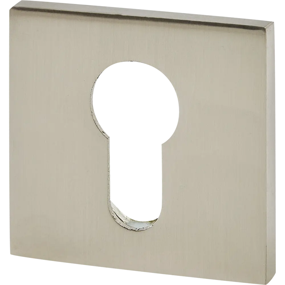 Накладка на цилиндр EDSON для защиты замочной скважины ø51 мм никель 85163299 STLM-0059257