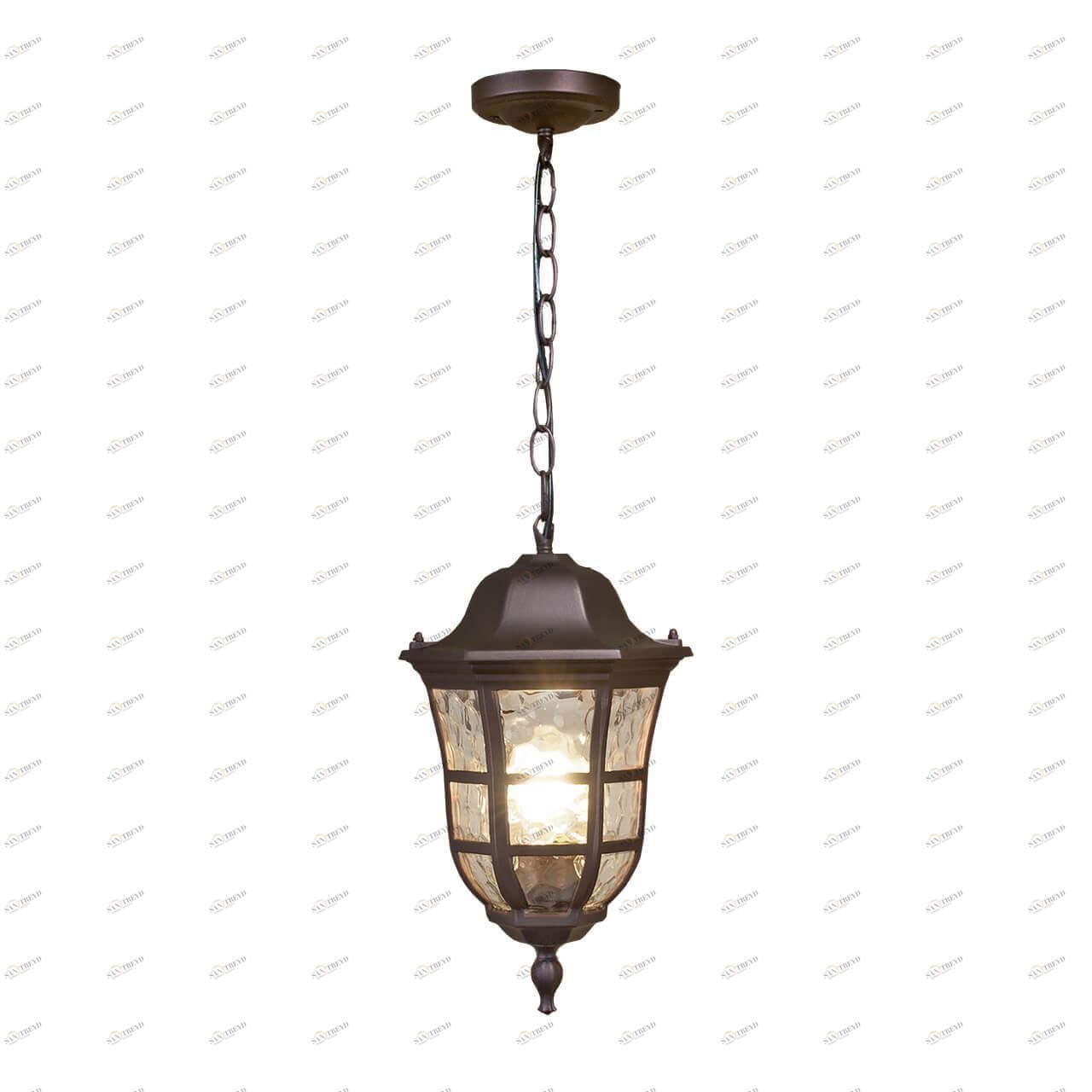 Уличный подвесной светильник кофейное золото Dorado GL 4690389135965 ELEKTROSTANDARD DORADO, ФОНАРЬ 00-3899056 Коричневый 