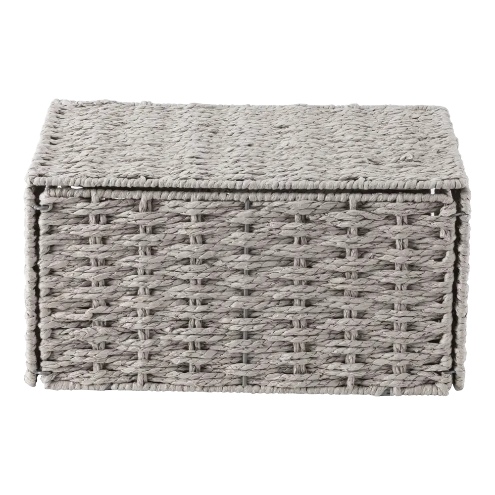 Кор плет с кр 31X23X15см св.сер Konsensa STLM-2194510 - Вид №2