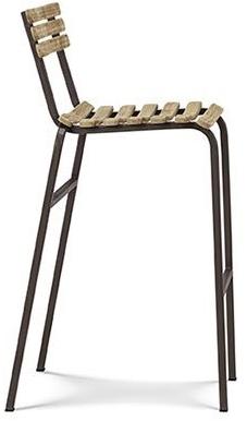 Ethimo Табурет садовый высокий тик Laren Lasg4005 - Вид №1