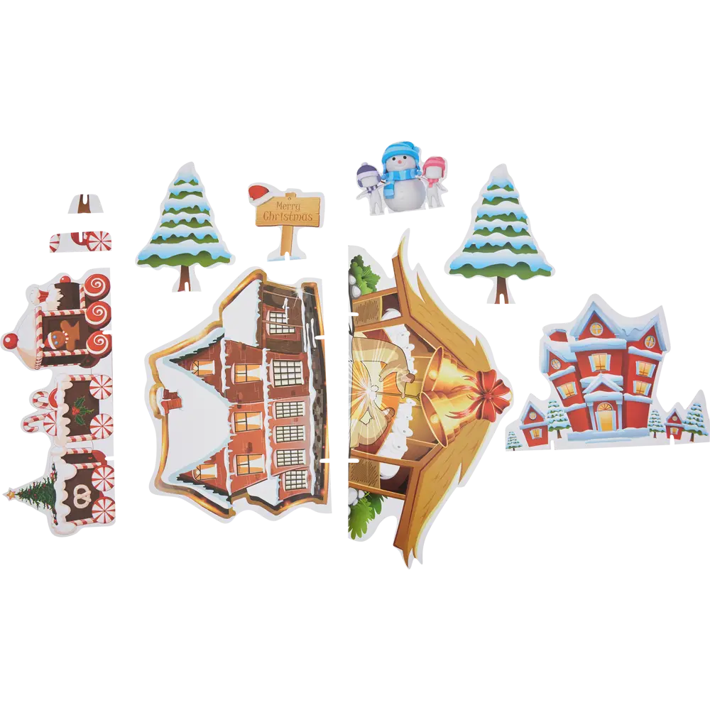 82837595 Новогодняя декорация "Поезд" h9 см STLM-1504060 Santreyd  - Вид №3