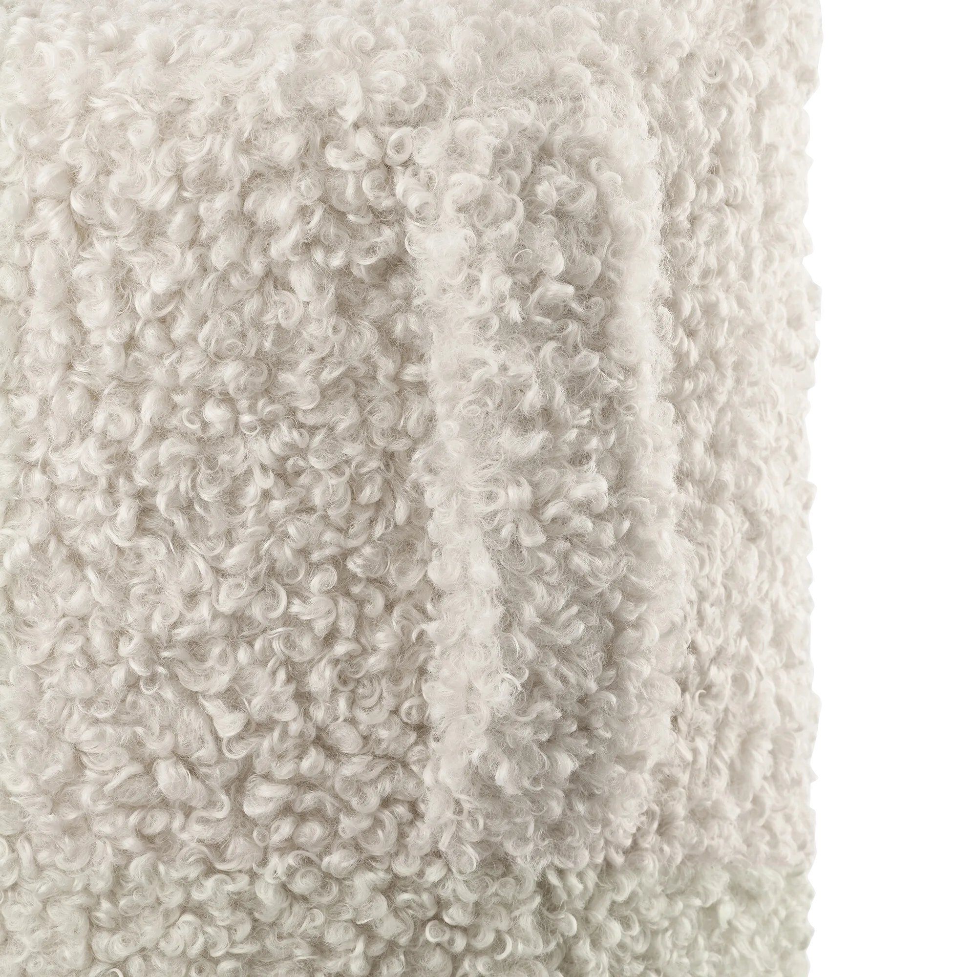 Круглый тканевый пуф с ручкой blomus Teddy ARCH-00035999 - Вид №7