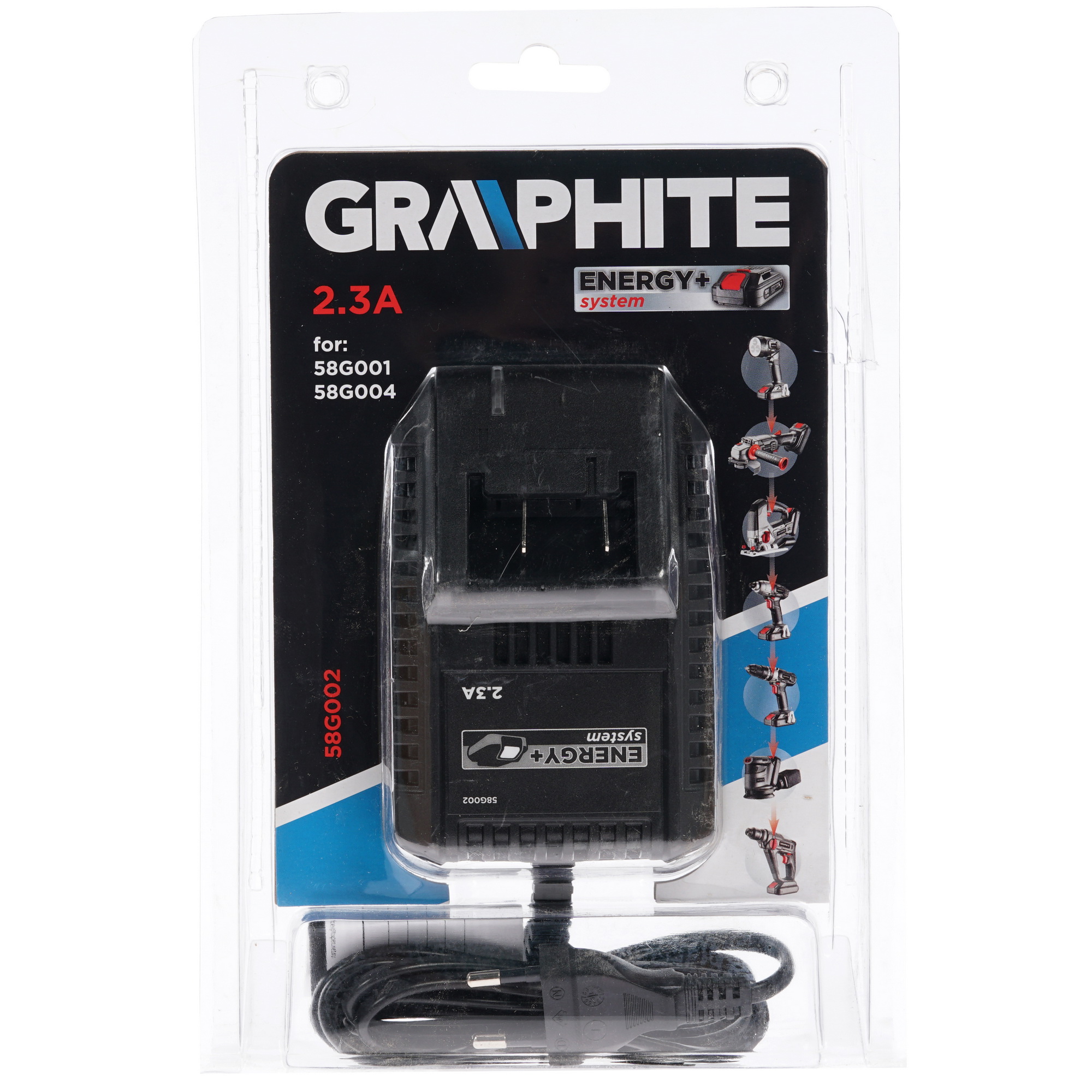 Зарядное устройство GRAPHITE 58g002 Energy+ 8118824 STDN-0062361 - Вид №2