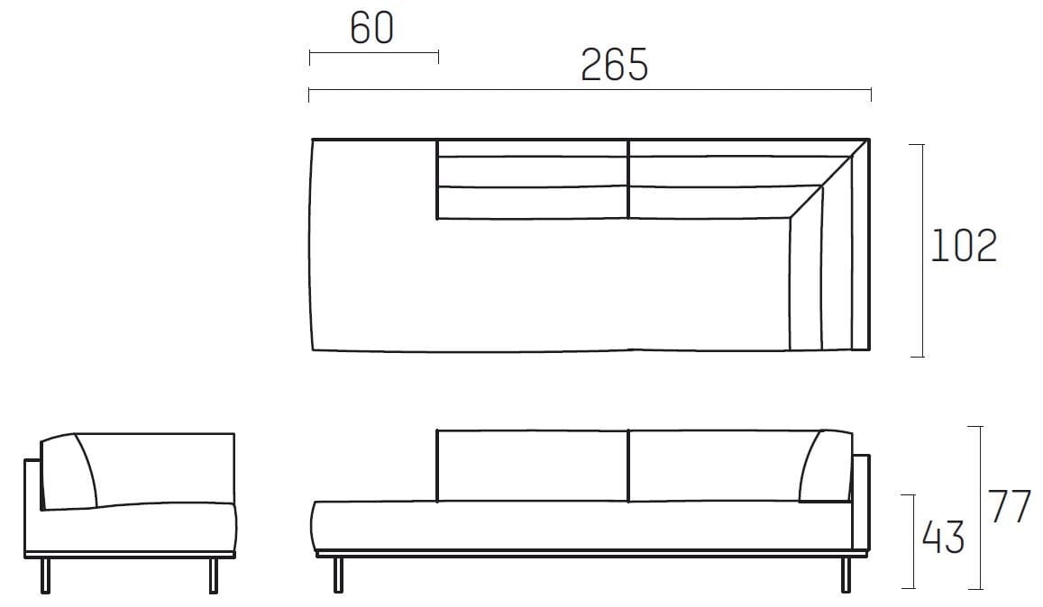Кушетка Piet Boon DON living ARCH-00025818 - Вид №2