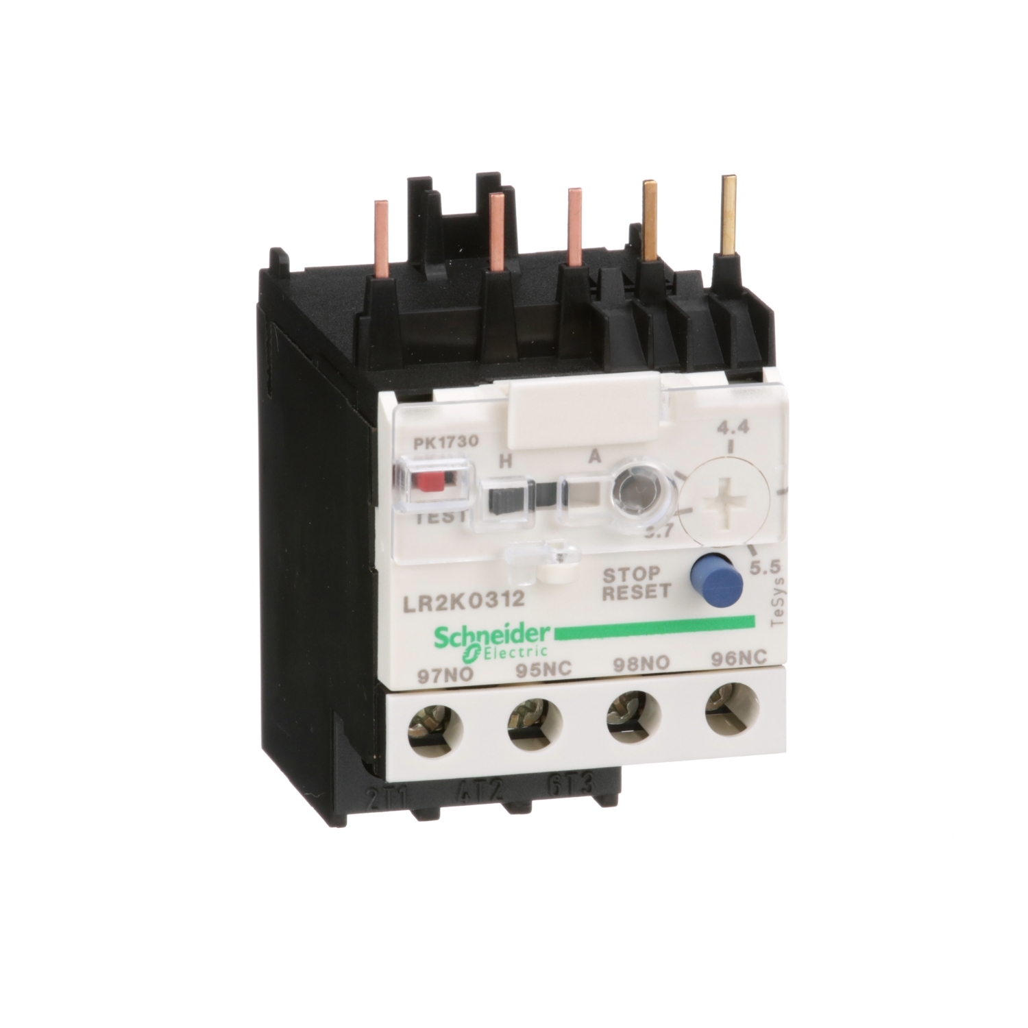 LR2K0312 Реле перегрузки тепловое K 3,7-5,5А, класс 10A Schneider Electric TeSys 