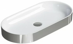 170AHZBA Накладная раковина на столешницу  овальная CERAMICA CATALANO