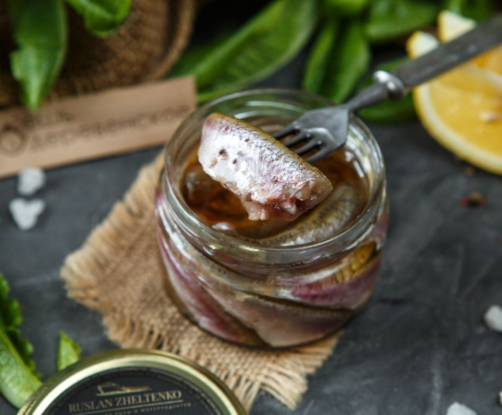 4960 Барабуля малосольная в масле Вкусляндия  - Вид №1